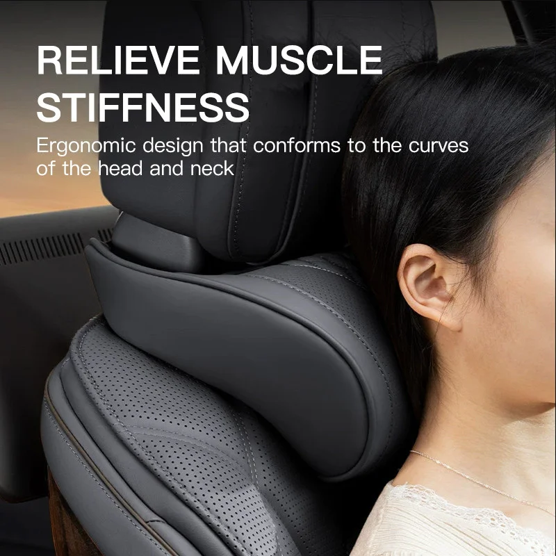 Luxurious Car Seat Neck Pillow Headrest – Premium Comfort Accessories