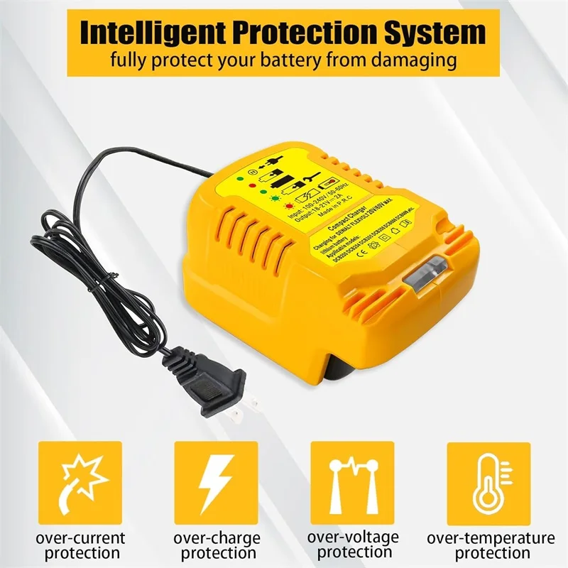 Compact and Lightweight Portable Mini Charger for Lithium-Ion Batteries