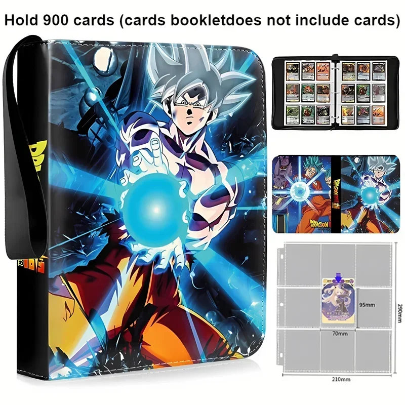 アルティメットバトル　悟空　マグネット式カードホルダー付き② VMAX-子供向けゲームカードのアルバム,カードホルダー