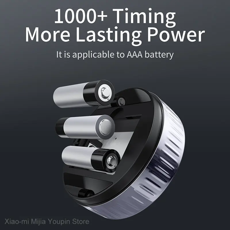 Magnetic Digital Timer Kitchen Timer Manual Rotation Countdown Cooking Shower Learning Counter LED Digital Display Tools Baseus