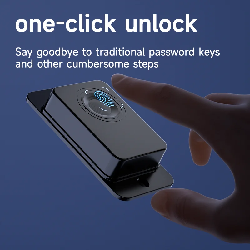 Fingerprint refrigerator locks Child safety locks Keyless operation drawer Window Prevents opening by children and
