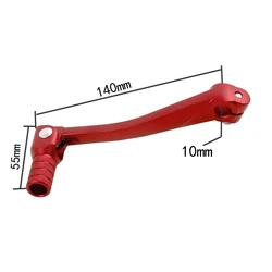 CNC Aluminum Folding Gear Shift Lever (Red)