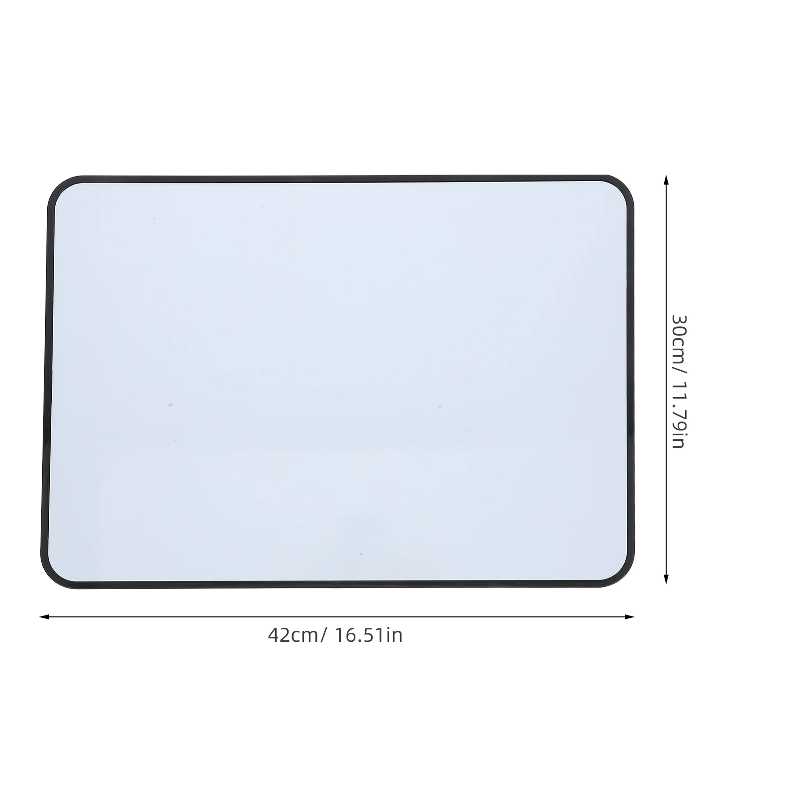 Magnetic Dry Erase White Board A3 Size Magnetic Whiteboard For Fridge Plastic Material Whiteboard 1 Set