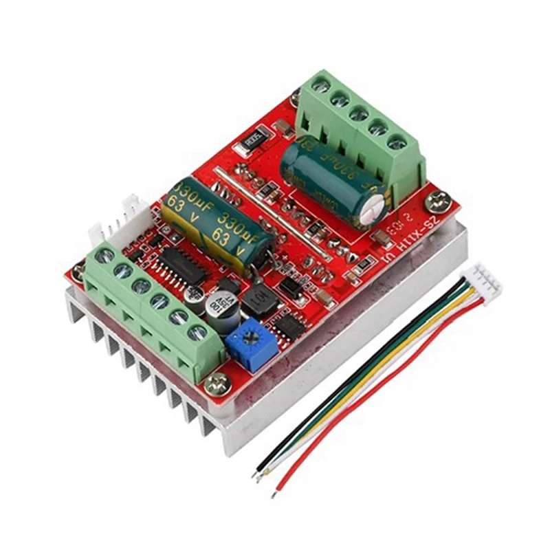 

1Set BLDC Three-Phase Dc Brushless 6-60V12V48V Motor 400W Multi-Function Convenient Driver Board +Hall Motor Controller