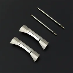 20m Stainless Steel Strap Connectors with Curved Flat End Adapter (01)