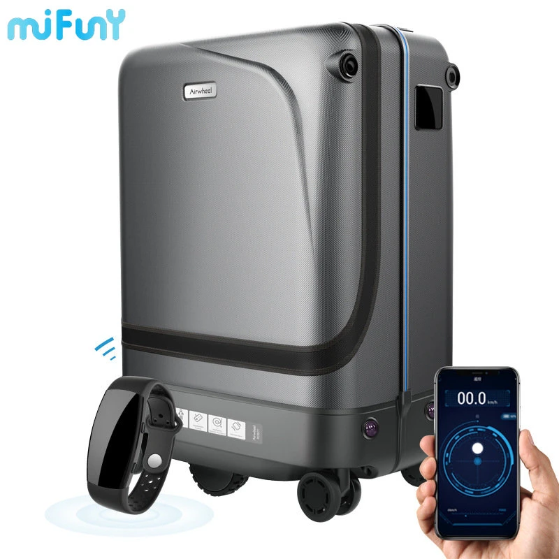 MiFuny 20inch Smart Rolling Luggage App Remote Control Following