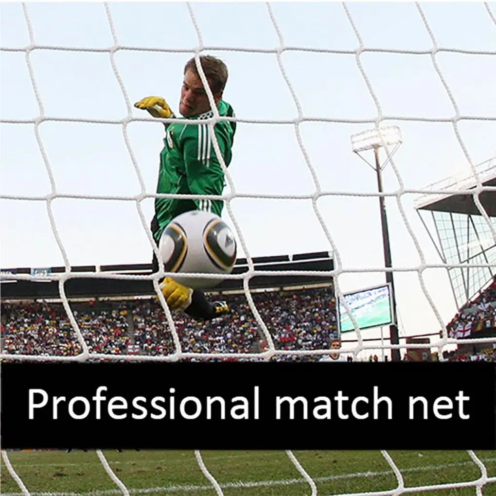 Soccer Goal Net Outdoor Replacement Sports Training Football Door Netting Reusable Professional Practice Accessory