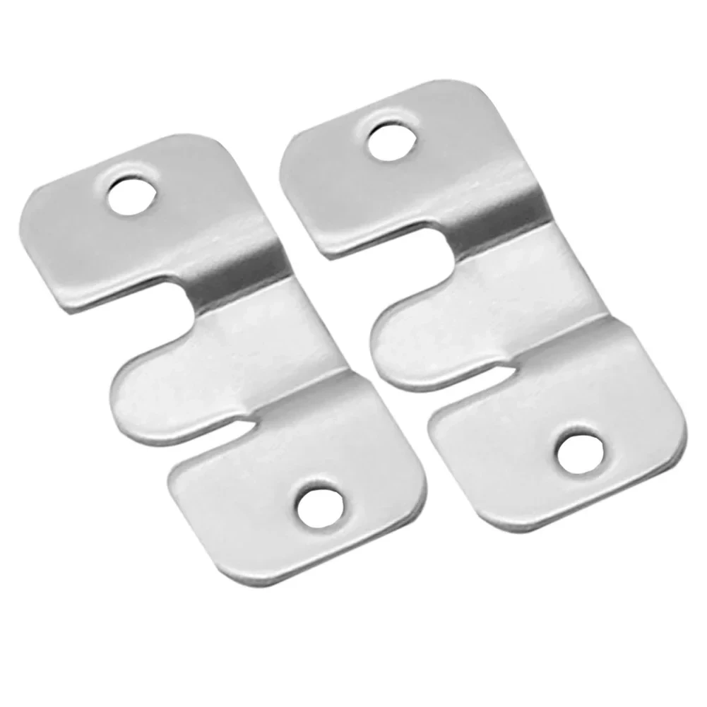 10pcs Stainless Steel Picture and Mirror Hanging Buckles