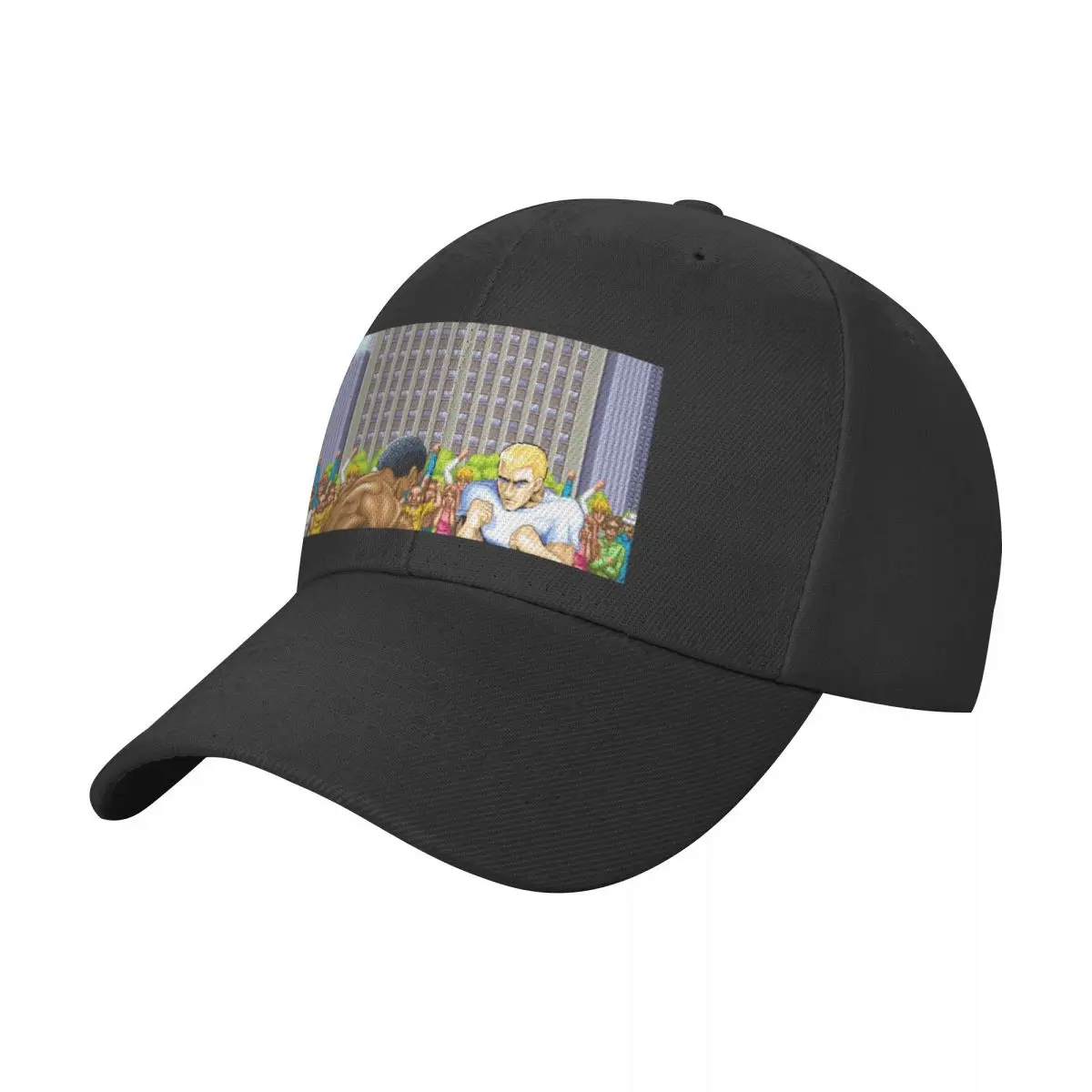 

Street Fight with a View Baseball Cap Big Size Hat dad hat custom Hat Women's 2024 Men's