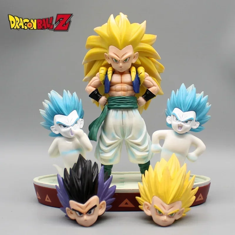 

Dragon Ball Z Anime Figures Gk Statue Shadow Wutianx Fusion Art Ghost Team Handmade Pvc 20cm Model Desktop Decoration Toy Gifts