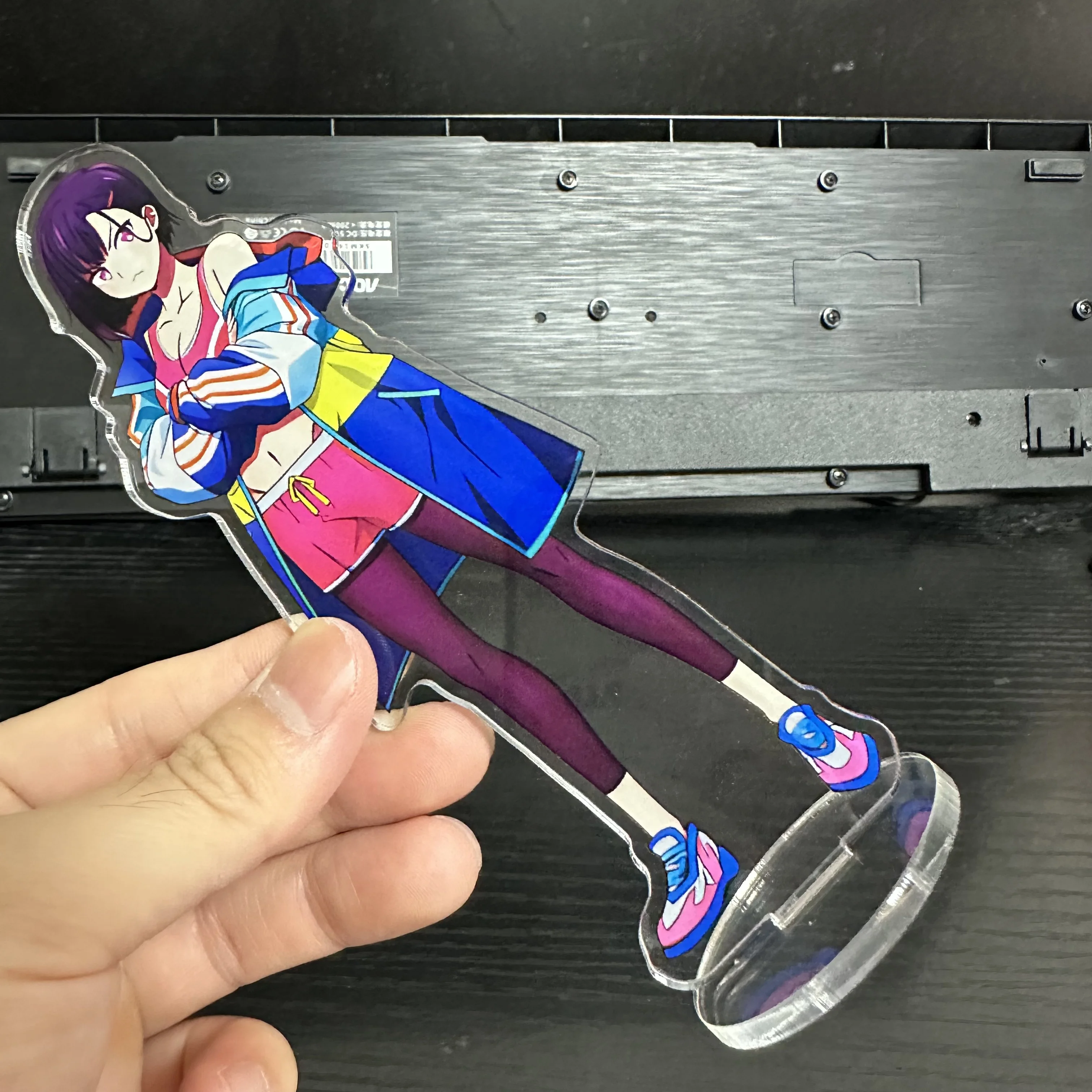 Japonya sıcak Anime Zom 100: ölü karakter modeli kova listesi Cosplay  akrilik standı Model plakası masa dekoru ayakta işareti oyuncaklar -  AliExpress