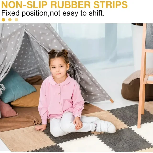 8-16 Pieces Baby Play Mat BPA Free Baby Educational Game Toy Mat Child Protection Rug Home Decor for Kids Room 5