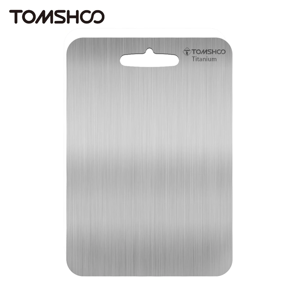 TomshooTitaniumCuttingBoardLightweightDurableKitchenBoardNon