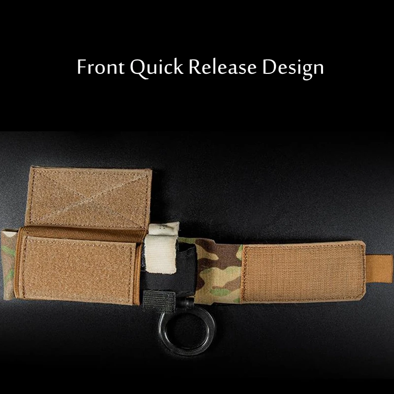 Garrot Tourniquet Tactique + étui Ceinture - Kit Survie Premiers Secours - Neuf