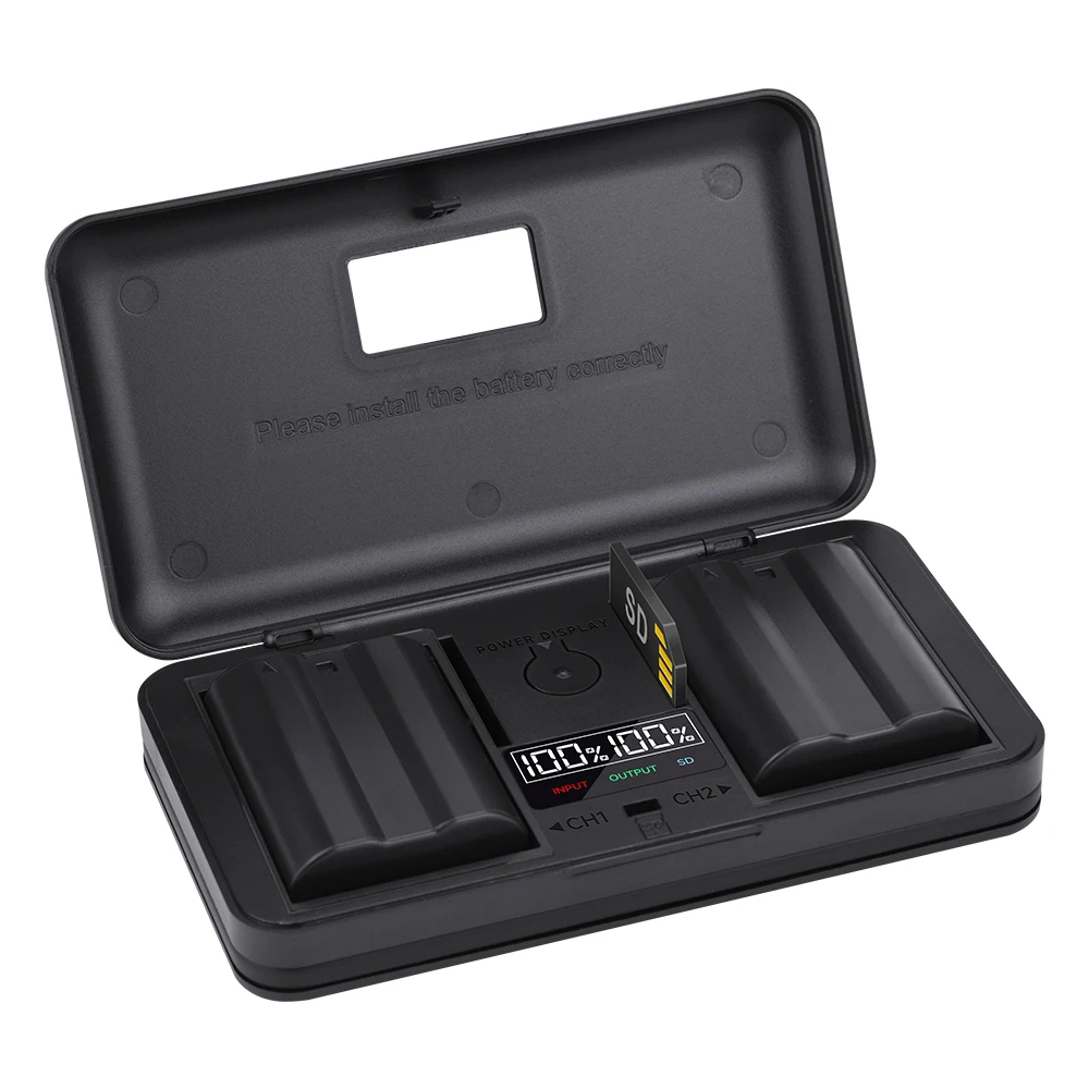 Palo En-El15 En-El15A En-El15B En El15 Batteria E Caricabatterie Per Nikon D600 D610 D800 D800E D810 D850 D7000 D7100 D7200 D7500 V1