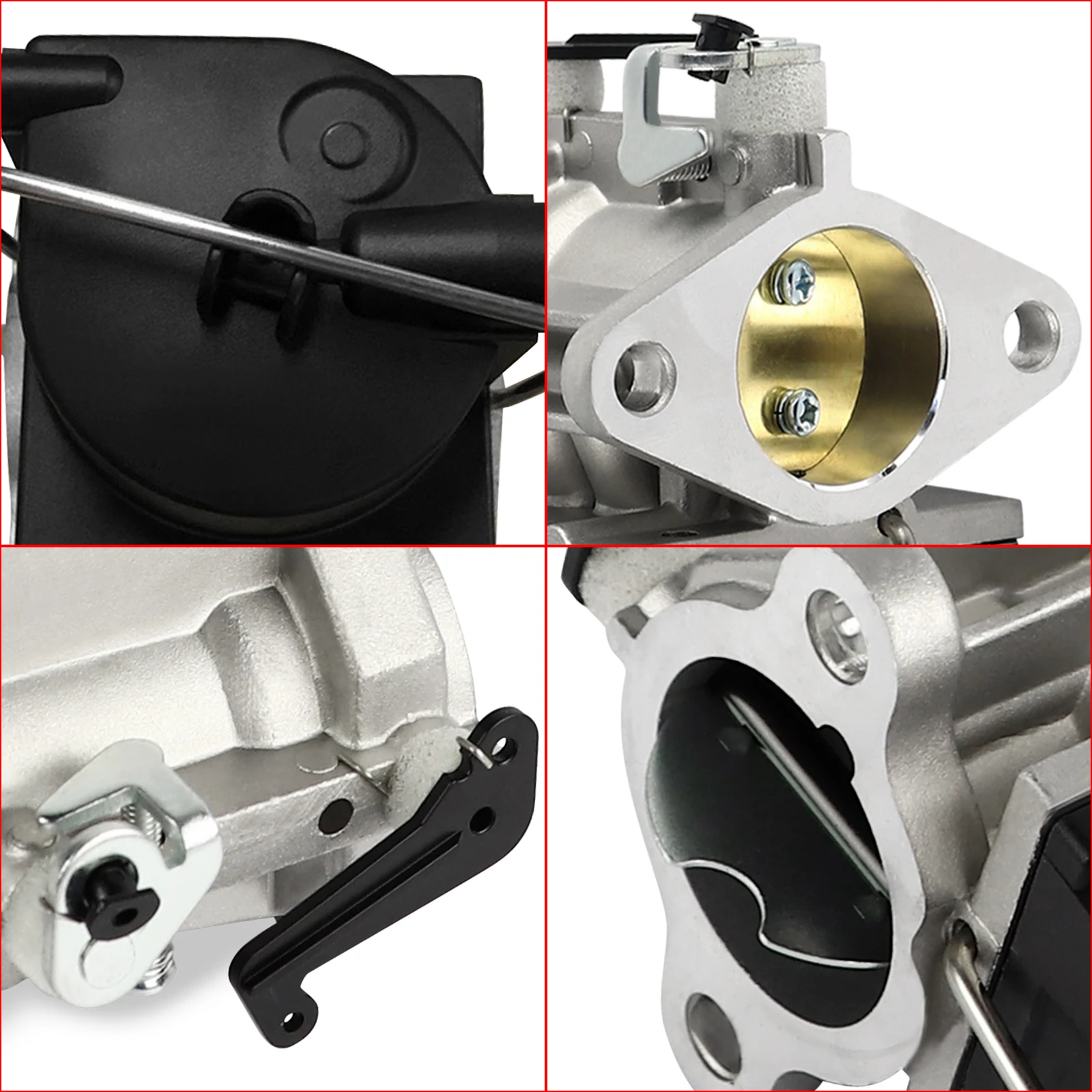 Carburatore Tecumseh OHV110 OHV115 OHV120 OHV125 Ohv130 Ohv135 184565639494 - Foto 3