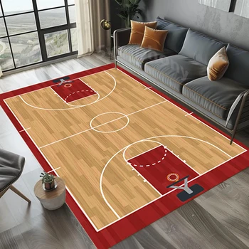 Basketball Court Area Rug 1