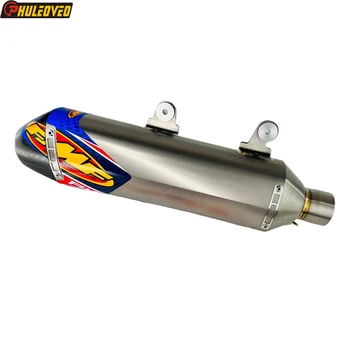 Titanium Alloy for KTM 350 450 500 XCF-W 2020-2023 for KTM 250 350 450 500 EXC-F 2020-2023 Motorcycle Exhaust Escape Muffler Pot
