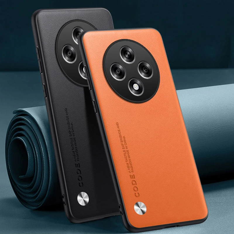 Luxury Matte Shockproof PU Leather Phone Case - Protective and Stylish Cover
