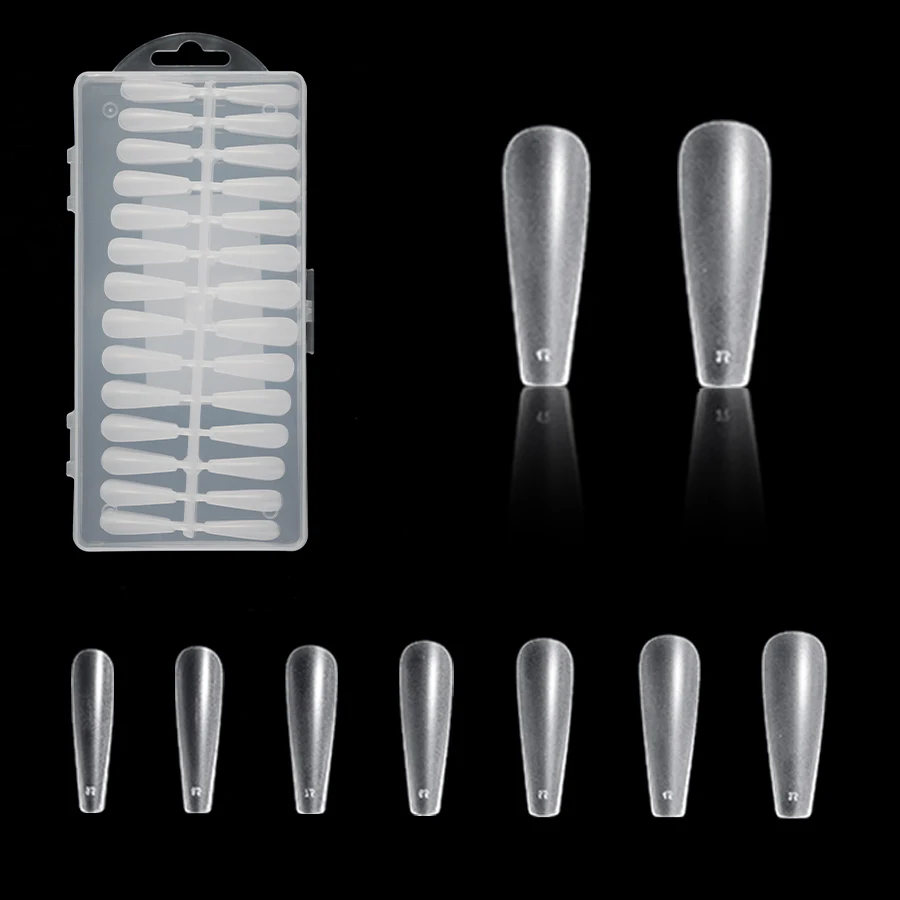 308Pcs Reusable Nail Forms for Acrylic Nails with Scale