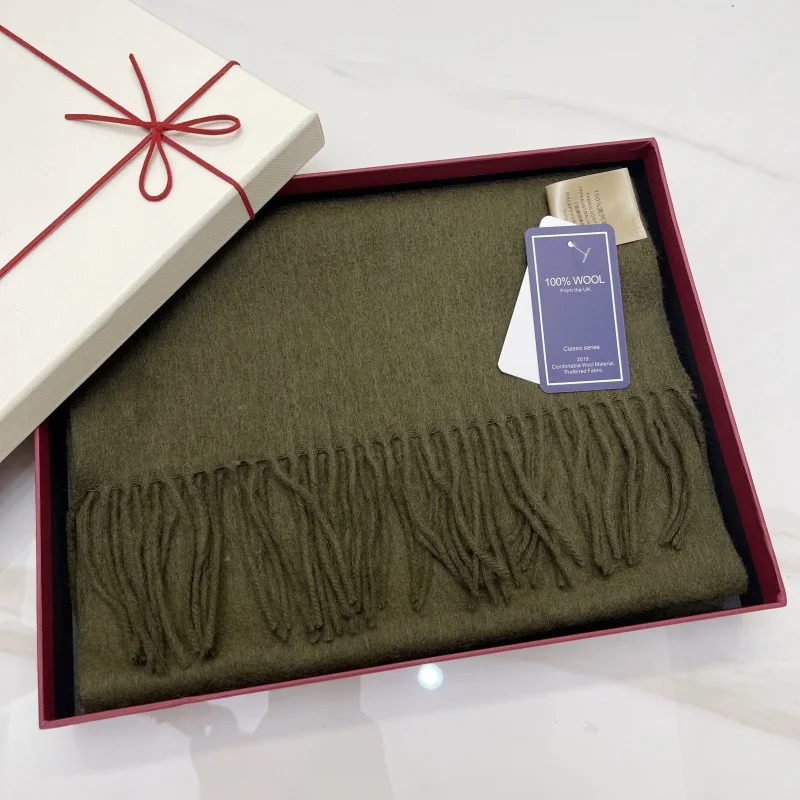 Dark green + high-end gift box gift bag