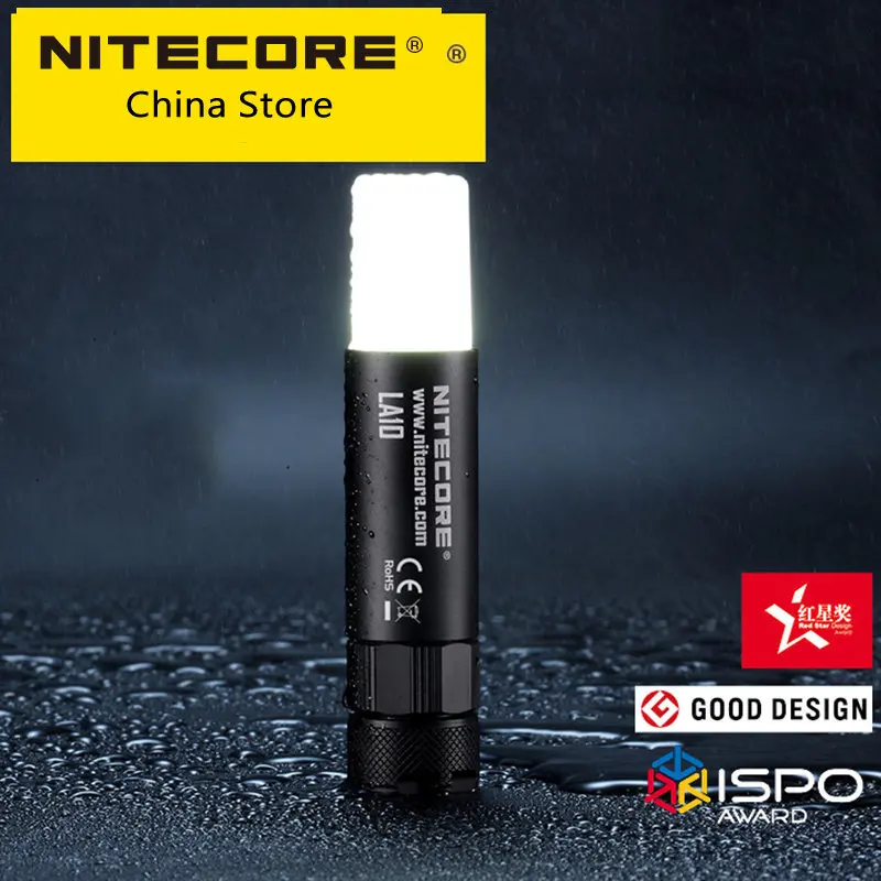 NITECORE LA10 Mini Camping Lantern Led Outdoor Flashlight Rechargeble