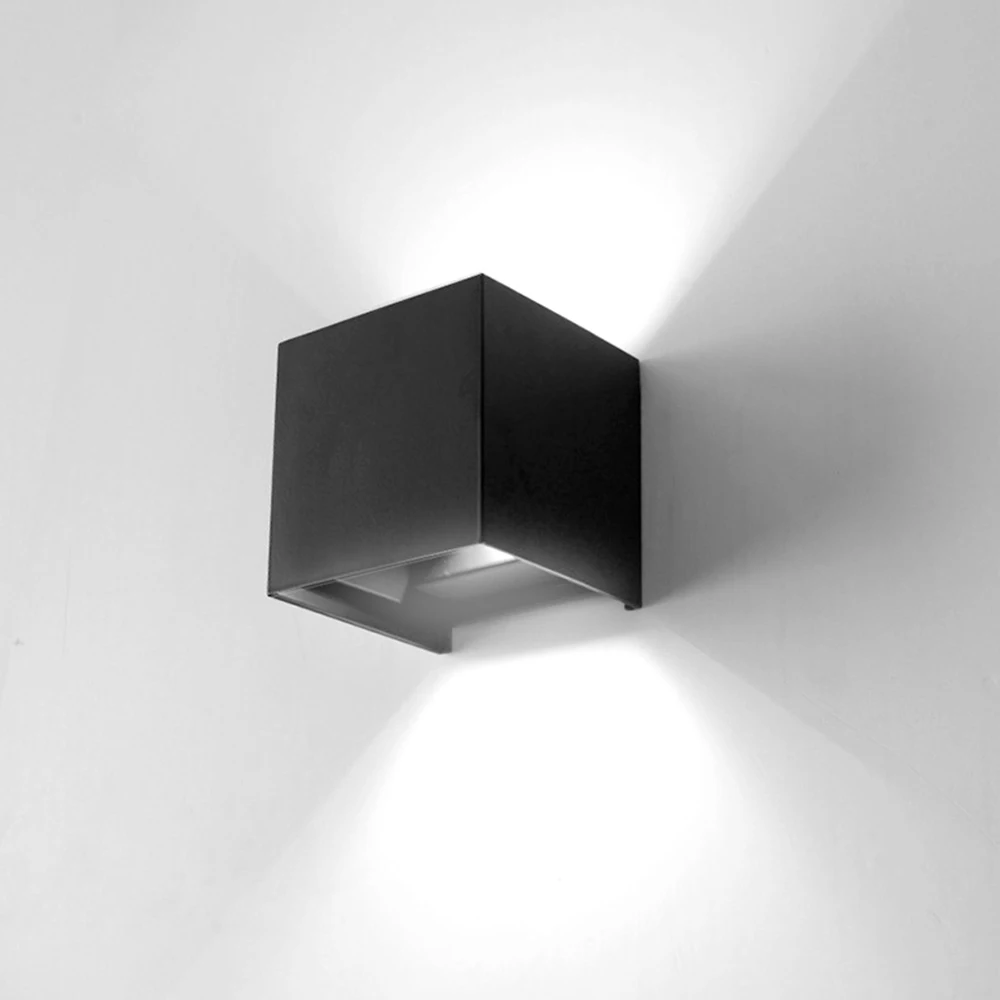 Lâmpada de Parede ao ar Iluminação para Cima e para Baixo Decoração da Escada Lâmpadas de Parede Luz da Parede Arandela Livre Interior Jardim Luzes Luminárias Alumínio 6w Led 14 Home & Garden