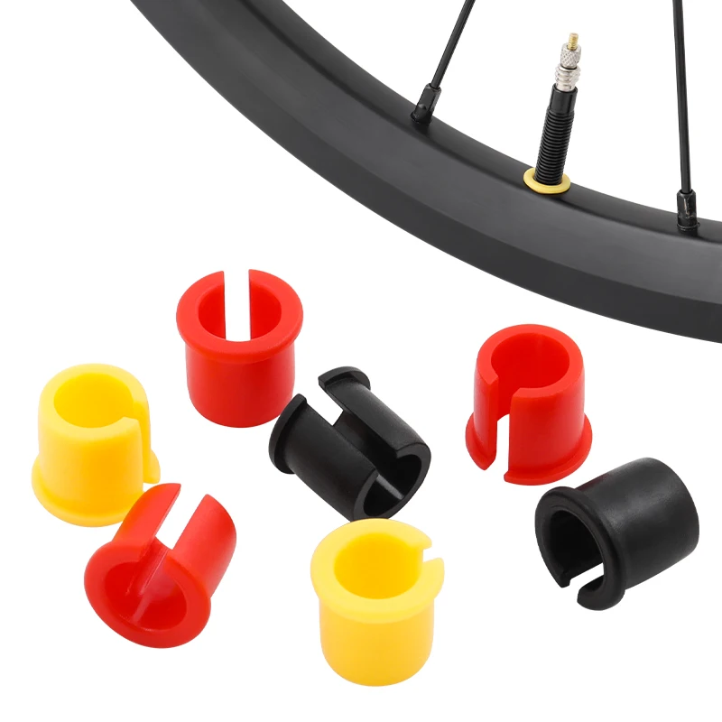 Bike Valve Adapters 10pcs Bike Schrader to Presta Rim Adapter