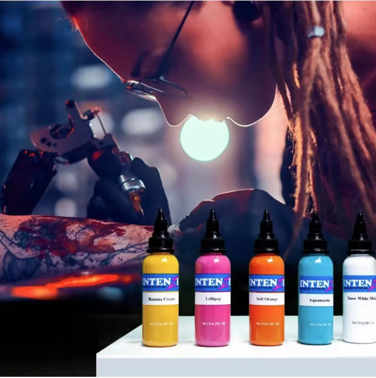 14pcs Tattoo Ink 30ML Tattoo Practice Pigment For Practice Skin Natural Permanent Machine Supplies For Beginners tattoo ink tattoo ink pigment