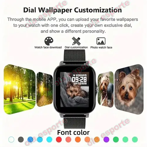 2026 New Smart Watch Men Women Heart Rate 1.83" AMOLED Screen Waterproof Bluetooth Call Sports Smart Watch For iOS Android HW12 - Image 4
