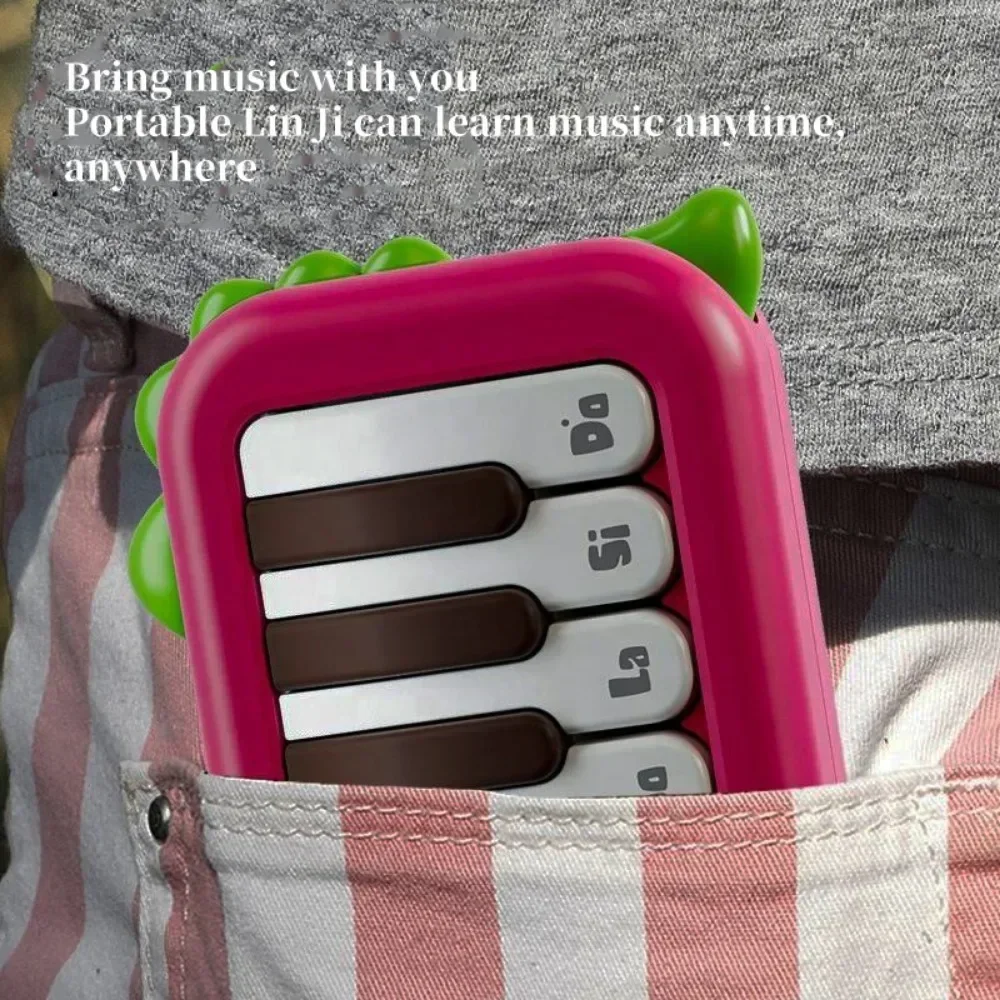 Kids Multifunctional Music Keyboard With Lights Baby Early Education Mini Electronic Piano Keyboard Portable Child Pocket Piano 5