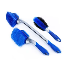 Professional Car Tire Brush  Multi-Function Auto Wheel Tire Cleaning  Scrub Automobiles Exterior Tools Brush for Cleaning Car