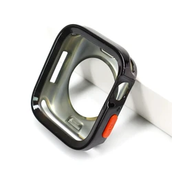 Durable TPU Protective Bumper Cover for Series 7 8 9 45MM (Plating-black)