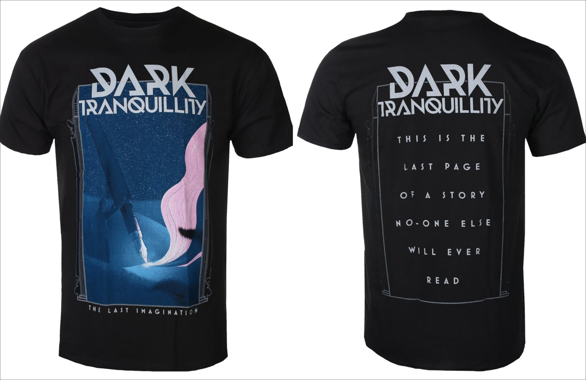 Dark Tranquillity Rock Band T-Shirt Men Women Short Sleeve