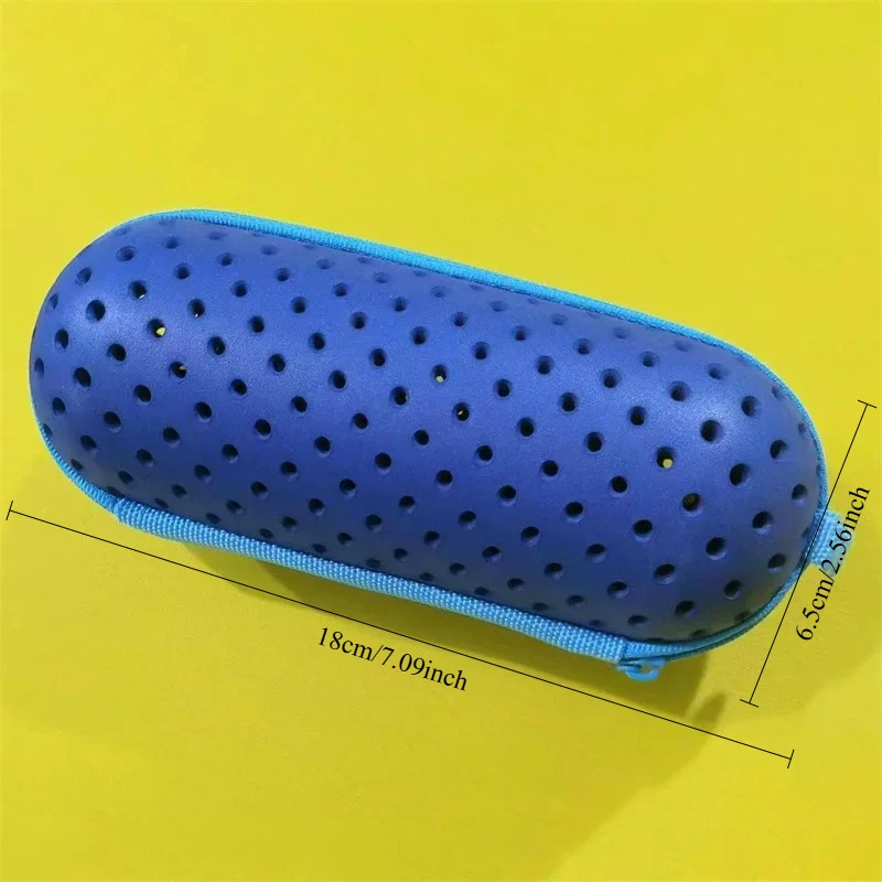 1PC Swimming Goggles Protective Cover Soft Swimming Goggles Protective Box with Drainage Hole Portable Goggles Protective Cover