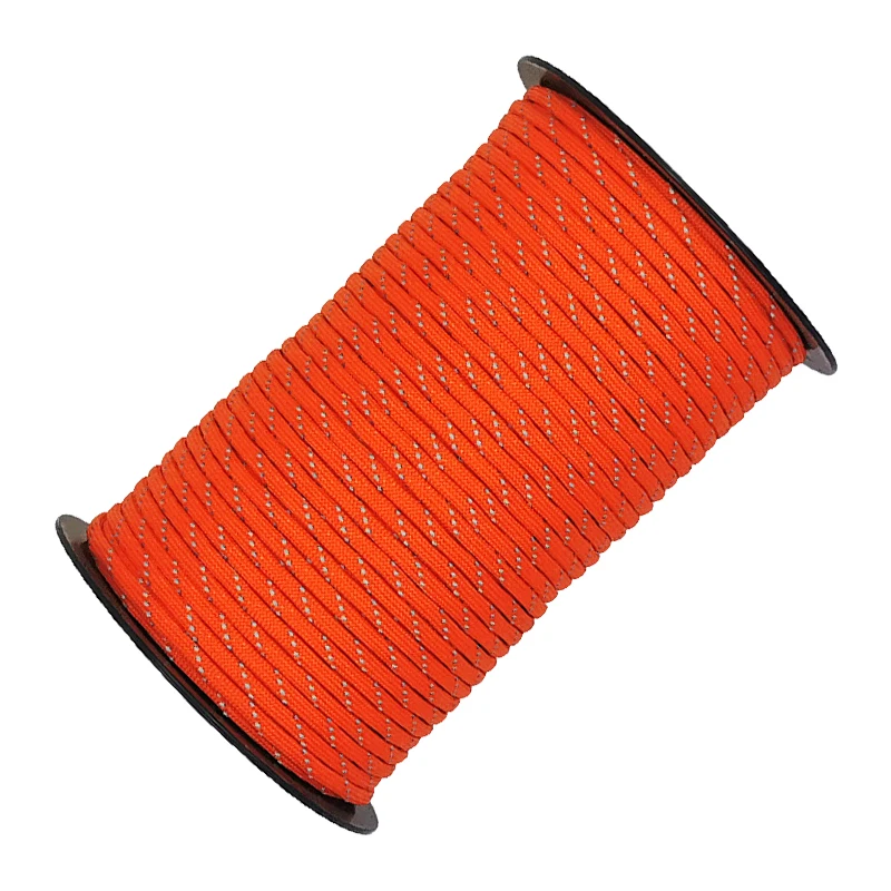 Paracord 550 Lb 10-31-100 Metri – 83 Colori A Scelta – Corda Intrecciata Nylon 7 Anima – Goobetter