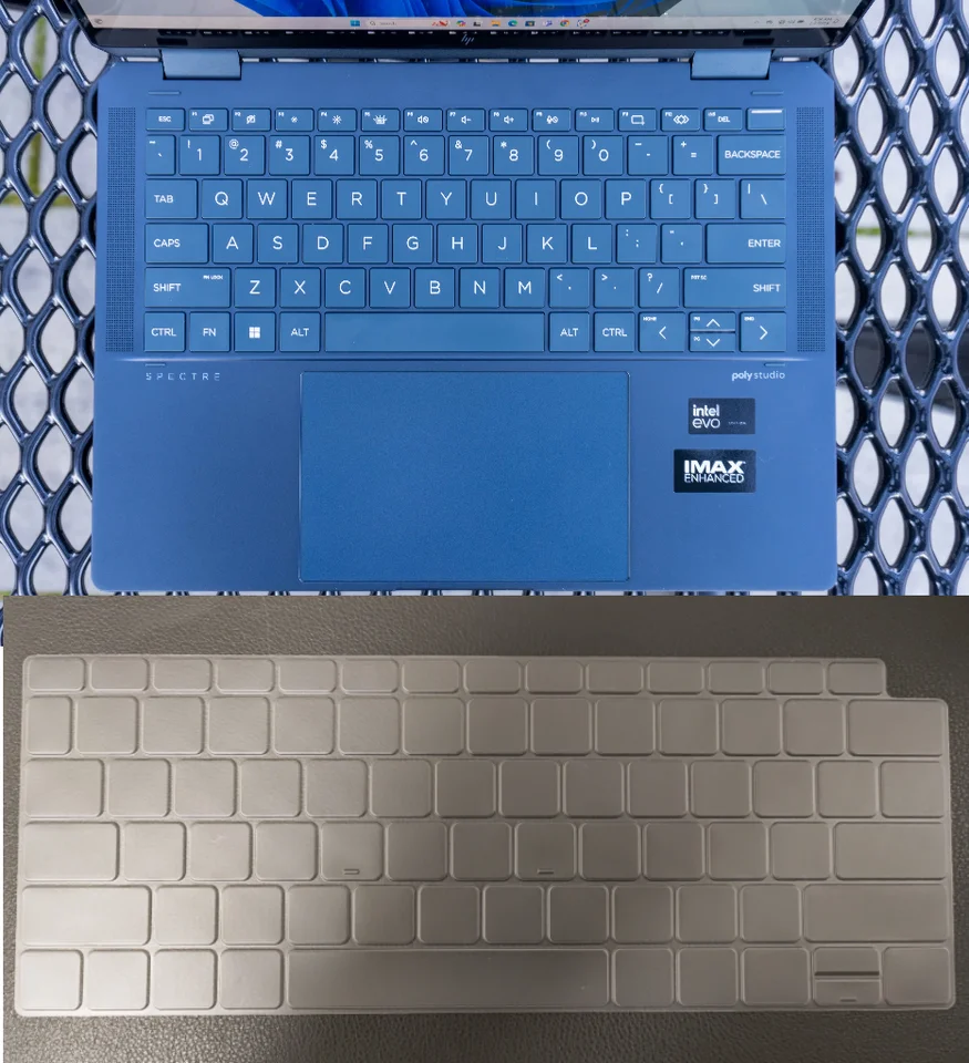 Vaxson 2x Schutzfolie Für HP OmniBook 5 Flip 14-fp - Touchpad TPU Folie Anti-Kratzer