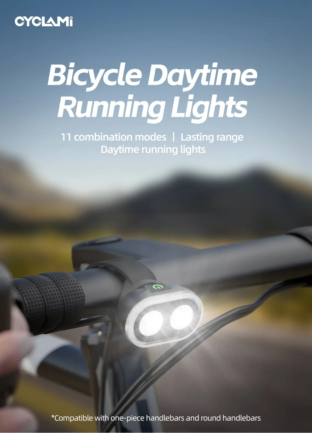 CYCLAMI luz delantera de bicicleta luz de bicicleta faros impermeables linterna tipo C carga MTB lámpara de Ciclismo de 