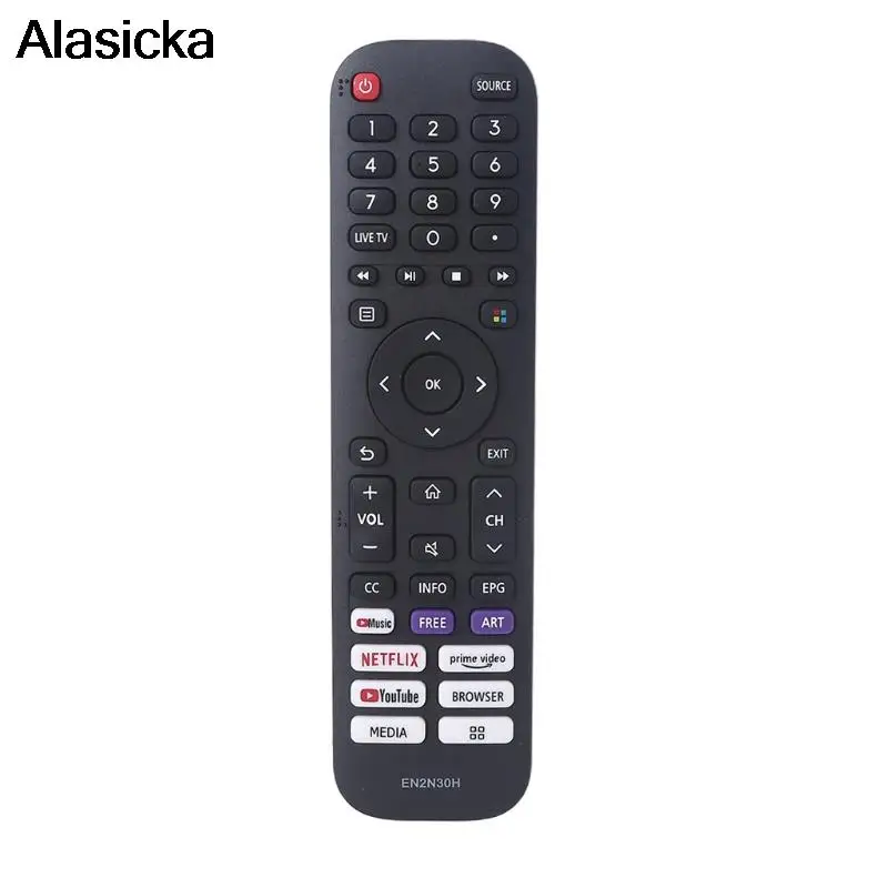 

For VU Hisense 4K UHD LED Smart TV Remote Control OF EN2N30H EN2Q30H EN2B30H EN2G30H 55A7300F 55A7500F EN2A30 EN2P30H EN2K30P