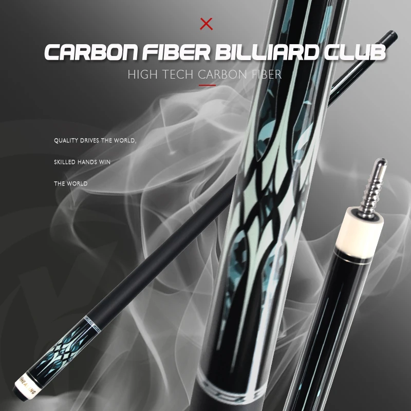 OKHEALING Billiards Cue Set 58inch Play Cue 12.5mm Tip