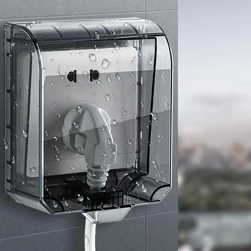 Cover Outlet Socket Box Protector Covers Wall Electrical Plug Power Receptacle Guard Safety Baby Weatherproof Plates