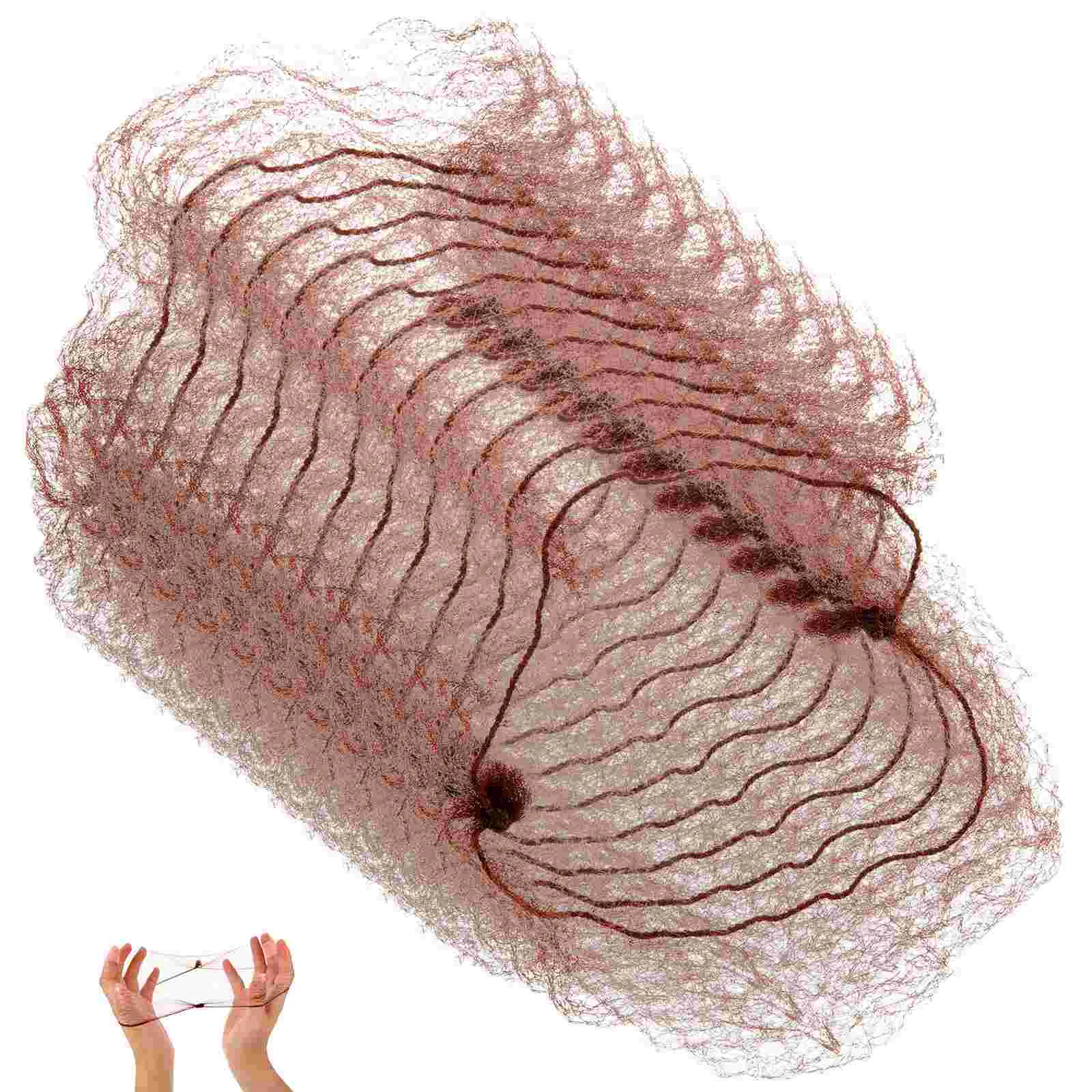 

50pcs Hair Bun Net Elastic Bun Hair Covers Hair Nets Hair Accessory for Women Girls