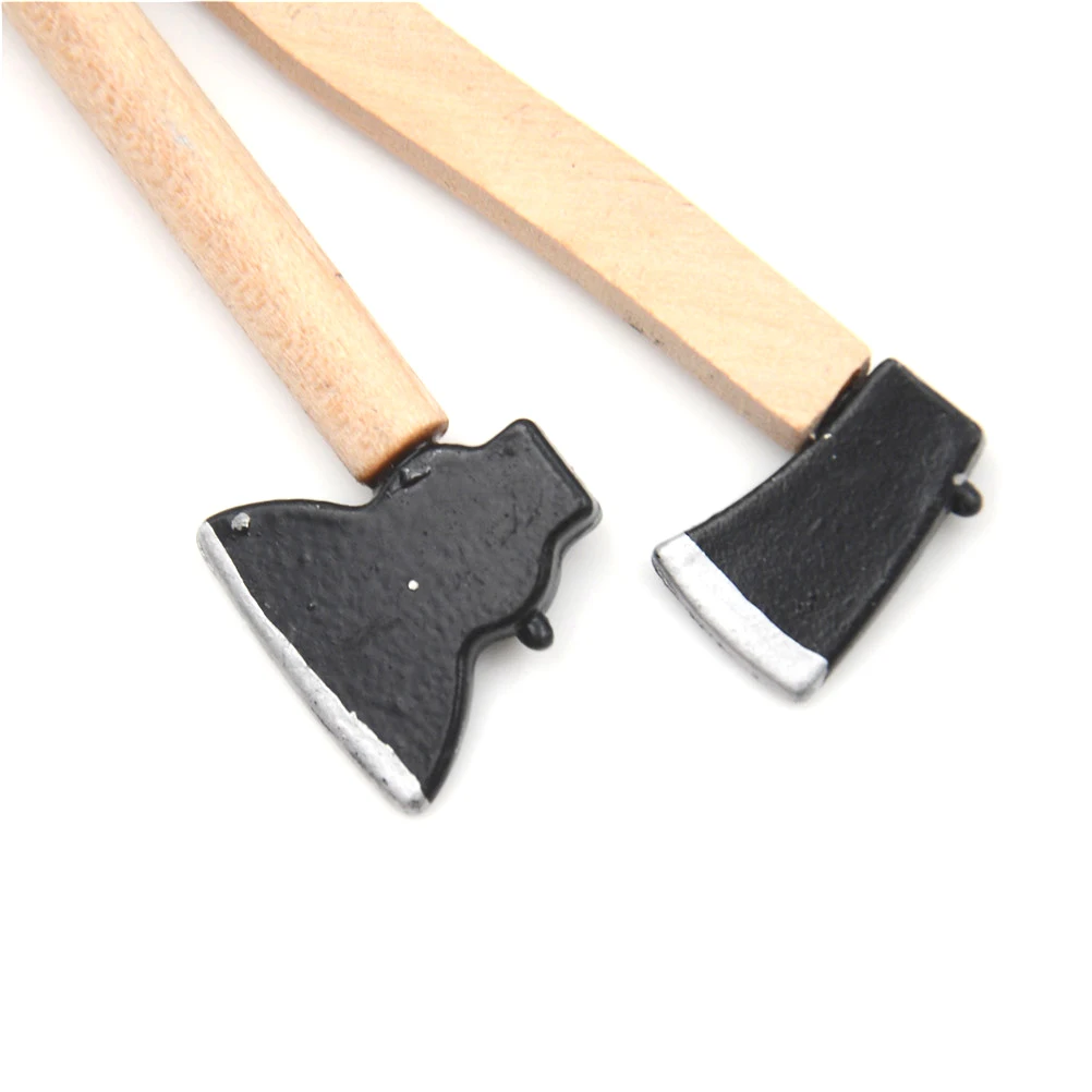 Kids Construction Toys Mini Wood Metal Chopper Hatchet 3Pcs/set