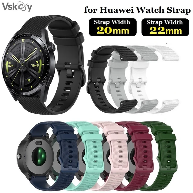 Correa de titanio de 22mm para Huawei Watch GT3 /3 Pro, GT4 de 46mm, Gt2  /2Pro, correa de reloj fina para Huawei Watch 4 Pro de 48mm - AliExpress