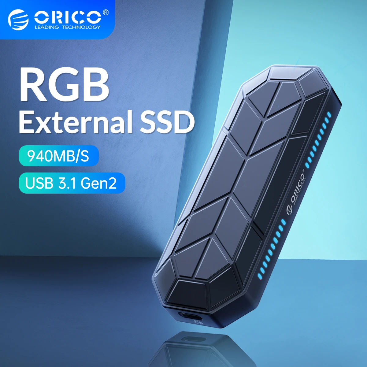 ORICO disco duro externo SSD, unidad de estado sólido externa, RGB, 512GB,  256GB, 1TB, USB 3,1, Gen2, tipo C, M.2, NVMe|Unidades de estado sólido  externas| - AliExpress