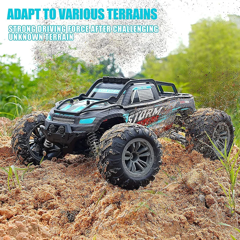 

1/16 Scale 2.4GHz Radio Control Buggy RC Rock Crawler High Speed Car 4WD Truck Wireless Off-road 4x4 Vehicle 35km/H Toys