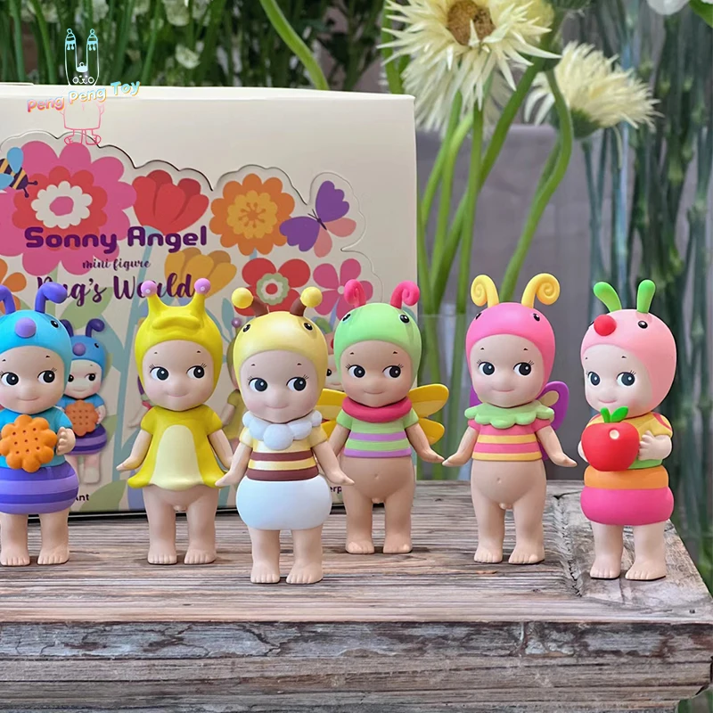 

Sonny Angel Bug World Blind Box Original 2022 Japanese Toys Mystery Box Anime Figure Doll Kawaii Model Toy Dolls Birthday Gift