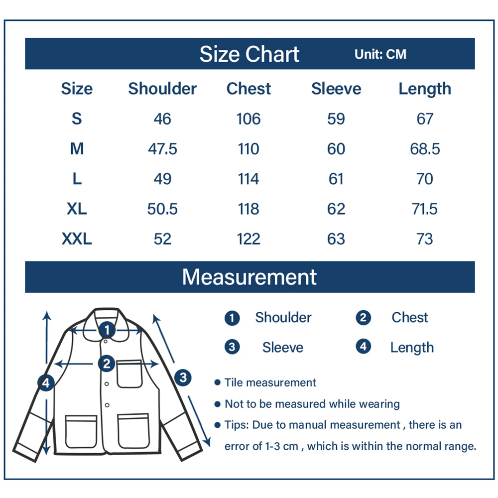 Heavy Weight Indigo Jacket Men Autumn Winter Vintage Workwear Tooling Jacket Blue Dyed Kendo Fabric Multi-pocket Cardgian Coat 6