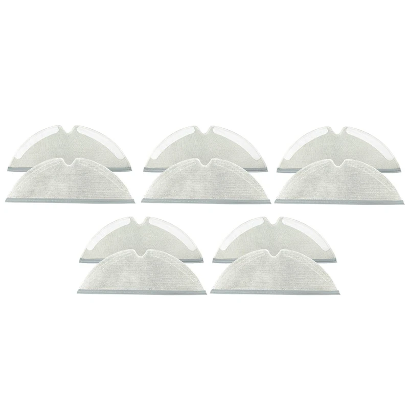

10Pcs Replacement Washable Mop Cloths Spare For Xiaomi Roborock Q7 Max/Q7 Max+ /Q7 Plus/T8 Vacuum Cleaner