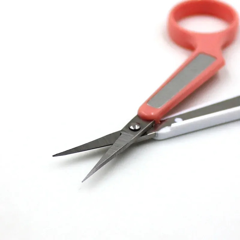 1pcs Professional Eyebrow Scissors Stainless Steel Eyelashes Extension Tool High Quality Makeup Scissors 3